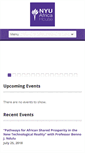 Mobile Screenshot of nyuafricahouse.org